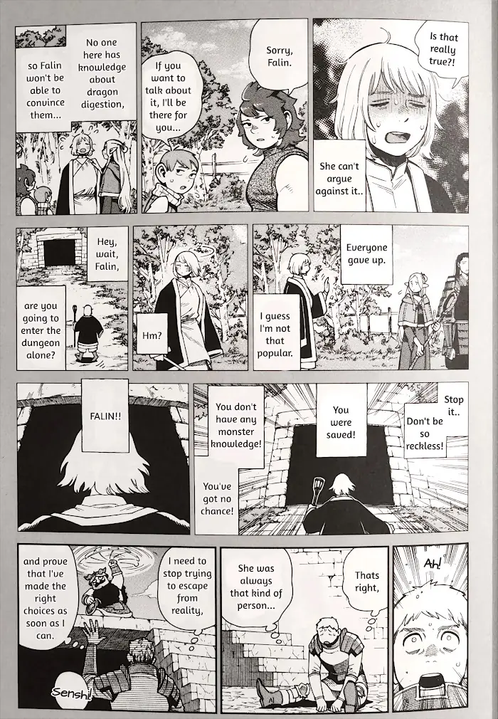 Delicious in Dungeon Chapter 97.8 image 2_optimized